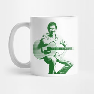 jim croce - green solid style Mug